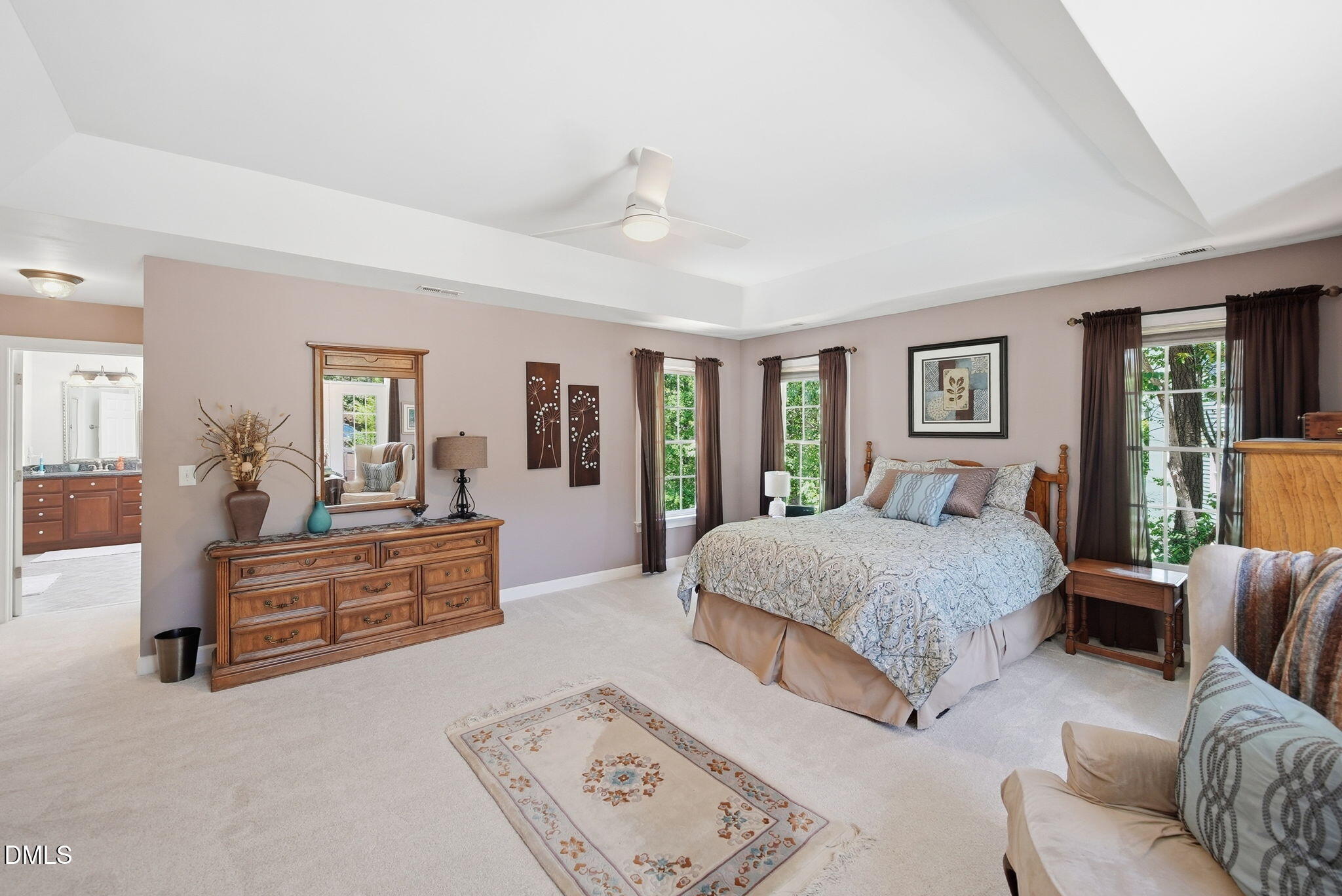 5805 Valley Mist Court Raleigh, NC 27613 - Photo 40 of 80 Primary suite