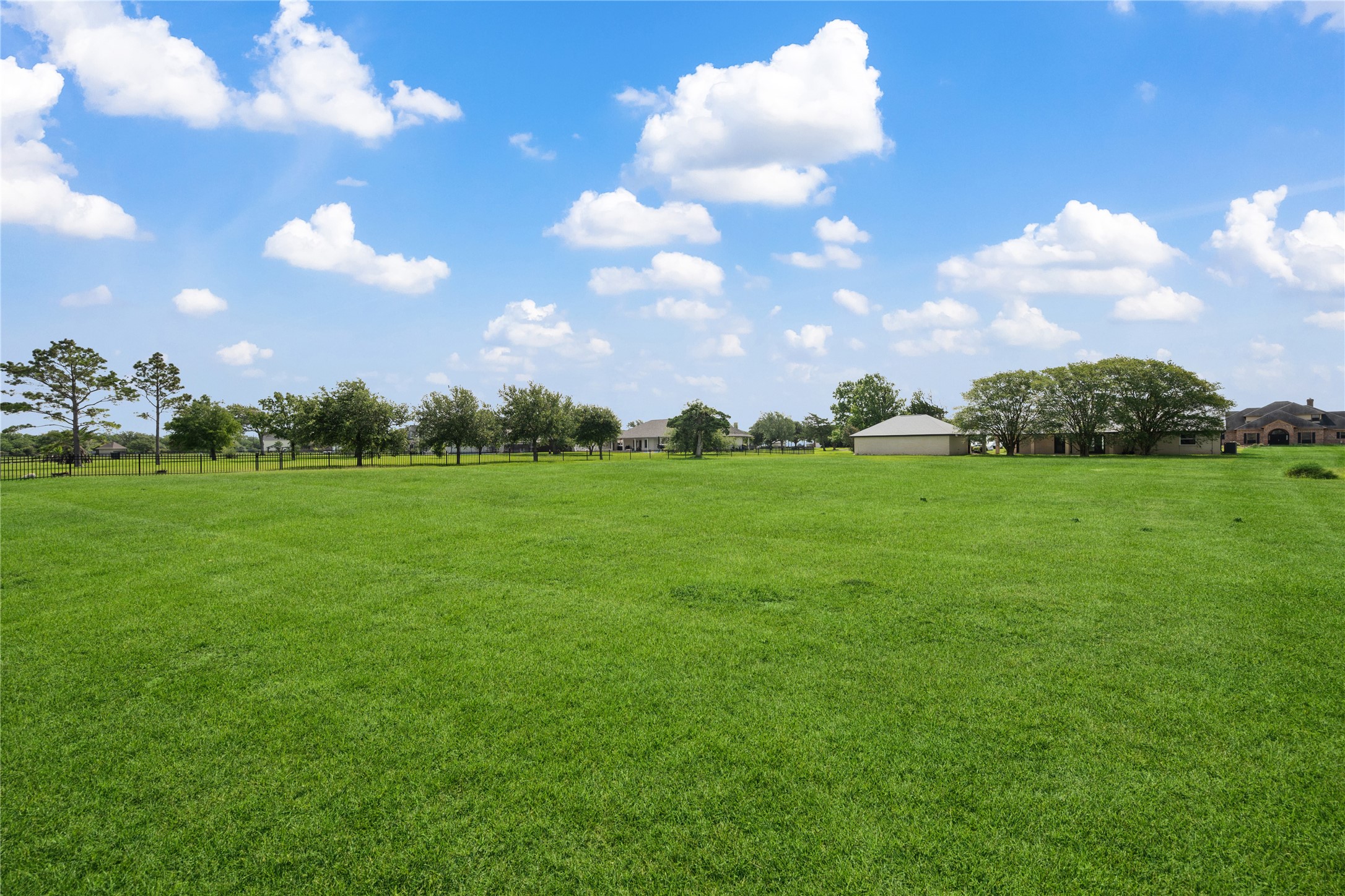9035 Water Point Drive Beach City, TX 77523 - Photo 32 of 36 a view of a big yard with plants and large trees