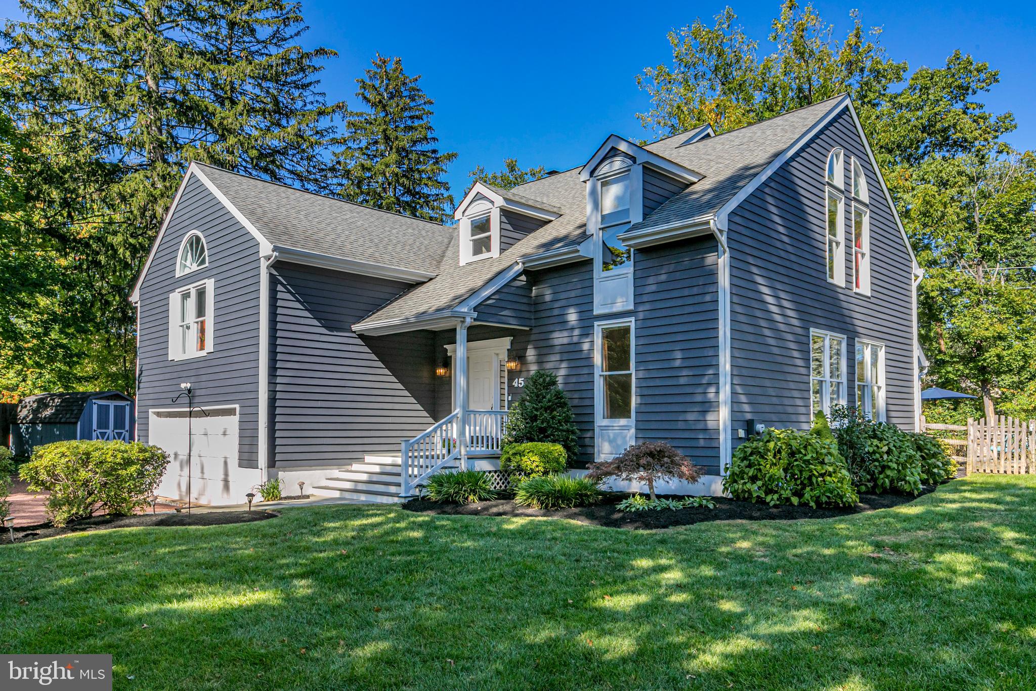 45 Willow Road Lawrenceville, NJ 08648 - Photo 2 of 32 a front view of a house with a garden