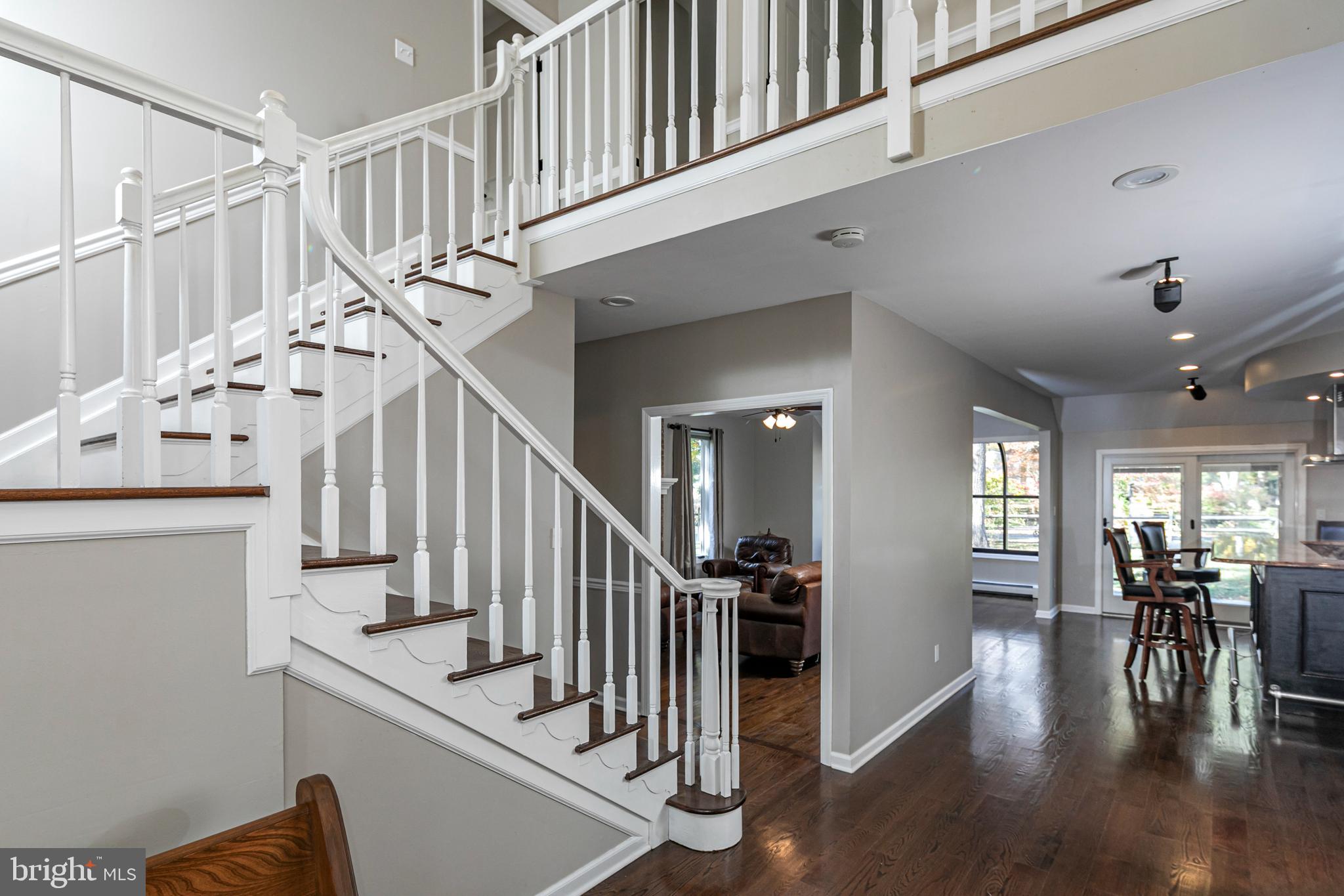 45 Willow Road Lawrenceville, NJ 08648 - Photo 4 of 32 a view of entryway and hall with wooden floor