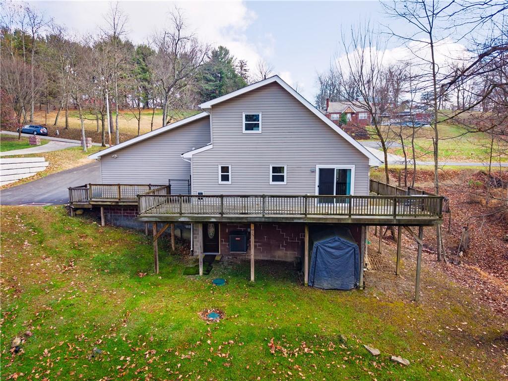 305 East Buffalo Church Road Washington, PA 15301 - Photo 45 of 49 Wrap around deck with Dry storage underneath