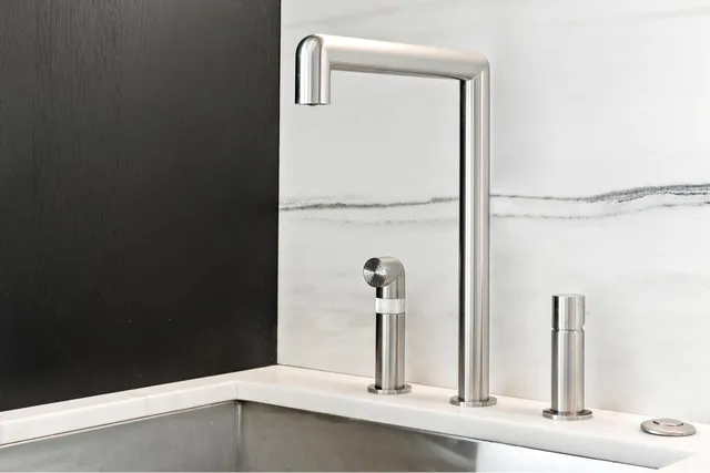 a picture of a room with a door