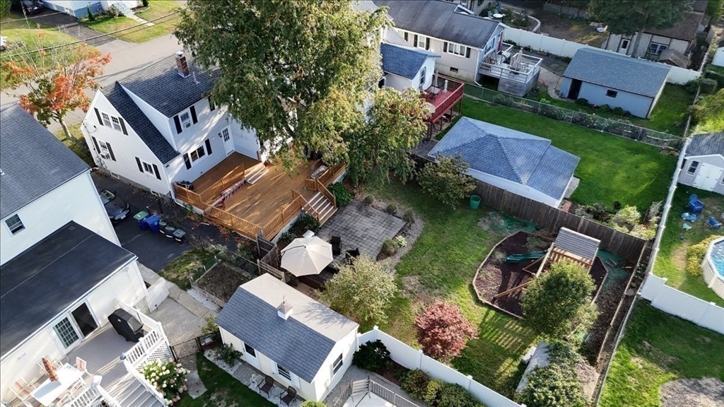 83 Edgemont Road Braintree, MA 02184 - Photo 3 of 39 an aerial view of house with yard