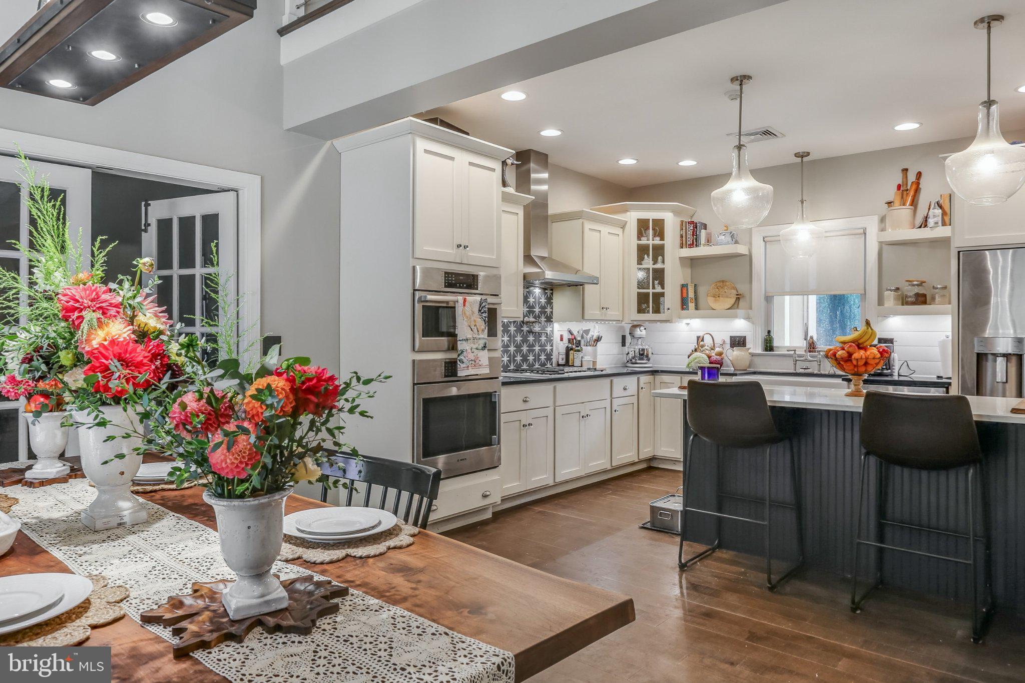 6 Maple Grove Road Mohnton, PA 19540 - Photo 11 of 55 Charming kitchen with vibrant blooms.