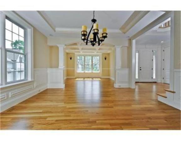 105 Damon Road Needham, MA 02494 - Photo 7 of 7 a view of empty room with window and wooden floor