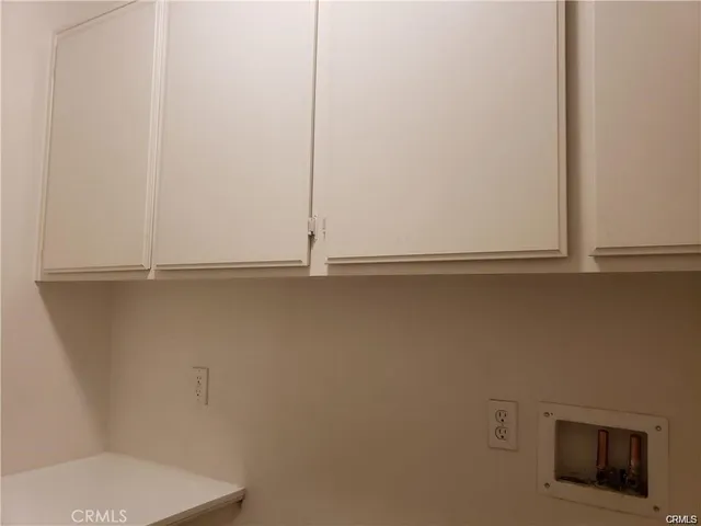 a close view of closet