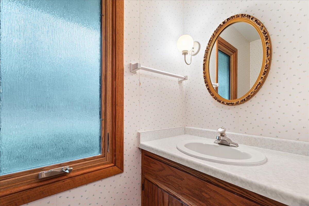 7525 North Redwood Road Glendale, WI 53209 - Photo 24 of 29 Half Bath Off Utility Rm