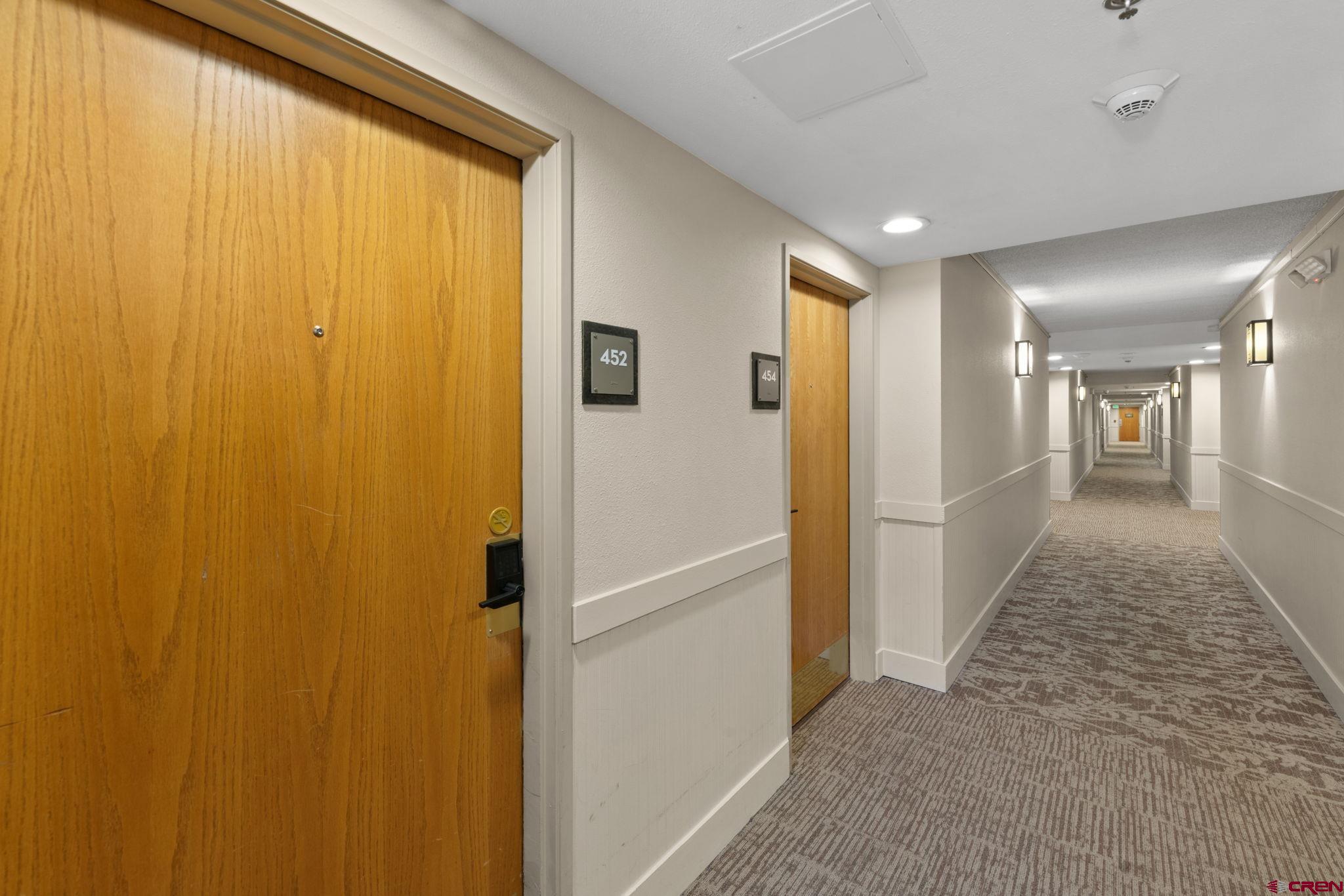 6 Emmons Road, Unit 452 & 454 Crested Butte, CO 81225 - Photo 18 of 38 a view of gallery with wooden floor