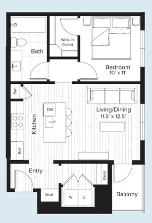 $1,870 | 170 Malone Street, Unit 3302, Houston, TX 77007
