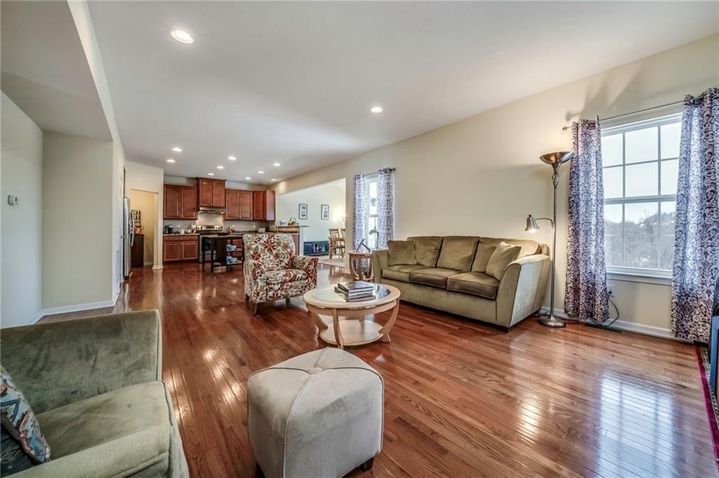 171 Cimarron Drive Moon Township, PA 15108 - Photo 5 of 25 a living room with furniture and wooden floor