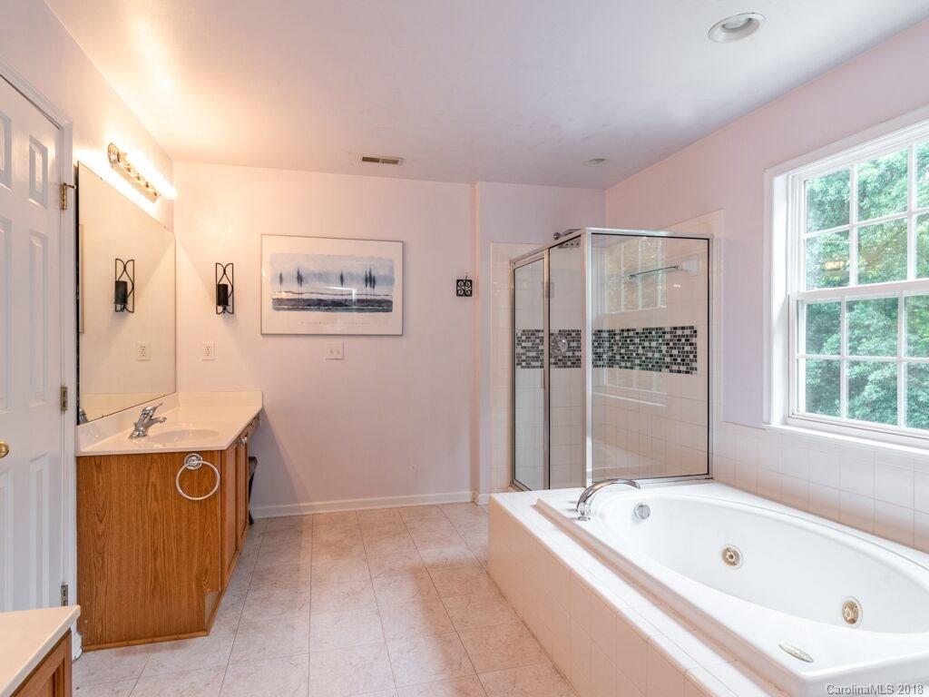 253 Hyde Park Lane Fort Mill, SC 29708 - Photo 15 of 26 a bathroom with a tub a sink and a window