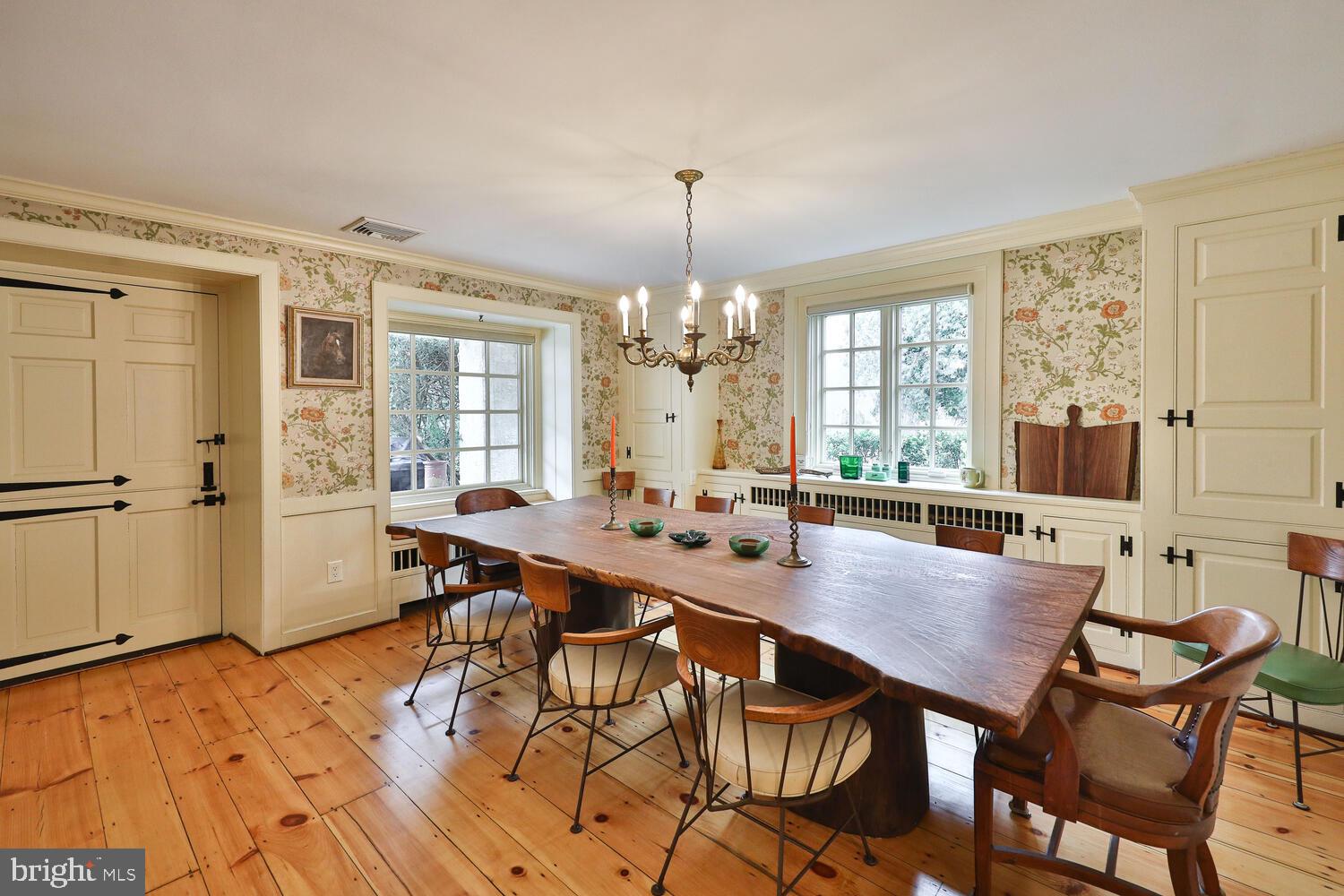 1256 Valley Road Rydal, PA 19046 - Photo 9 of 78 Dining room with built ins