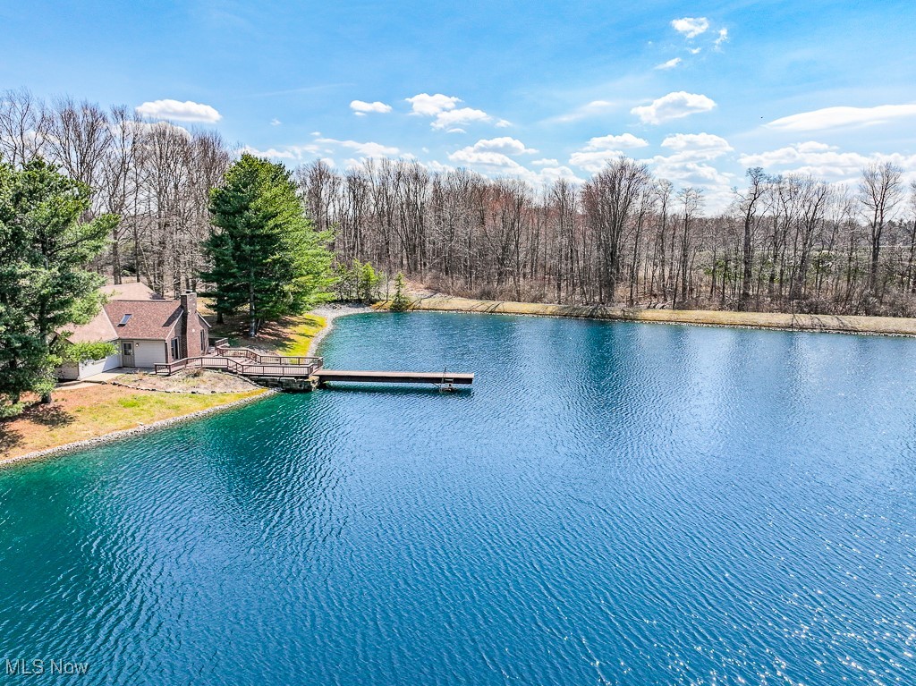 2866 South County Line Road Madison, OH 44057 - Photo 11 of 48 Property view of water with a floating dock