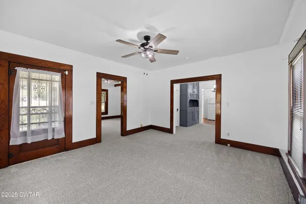 a view of livingroom with window