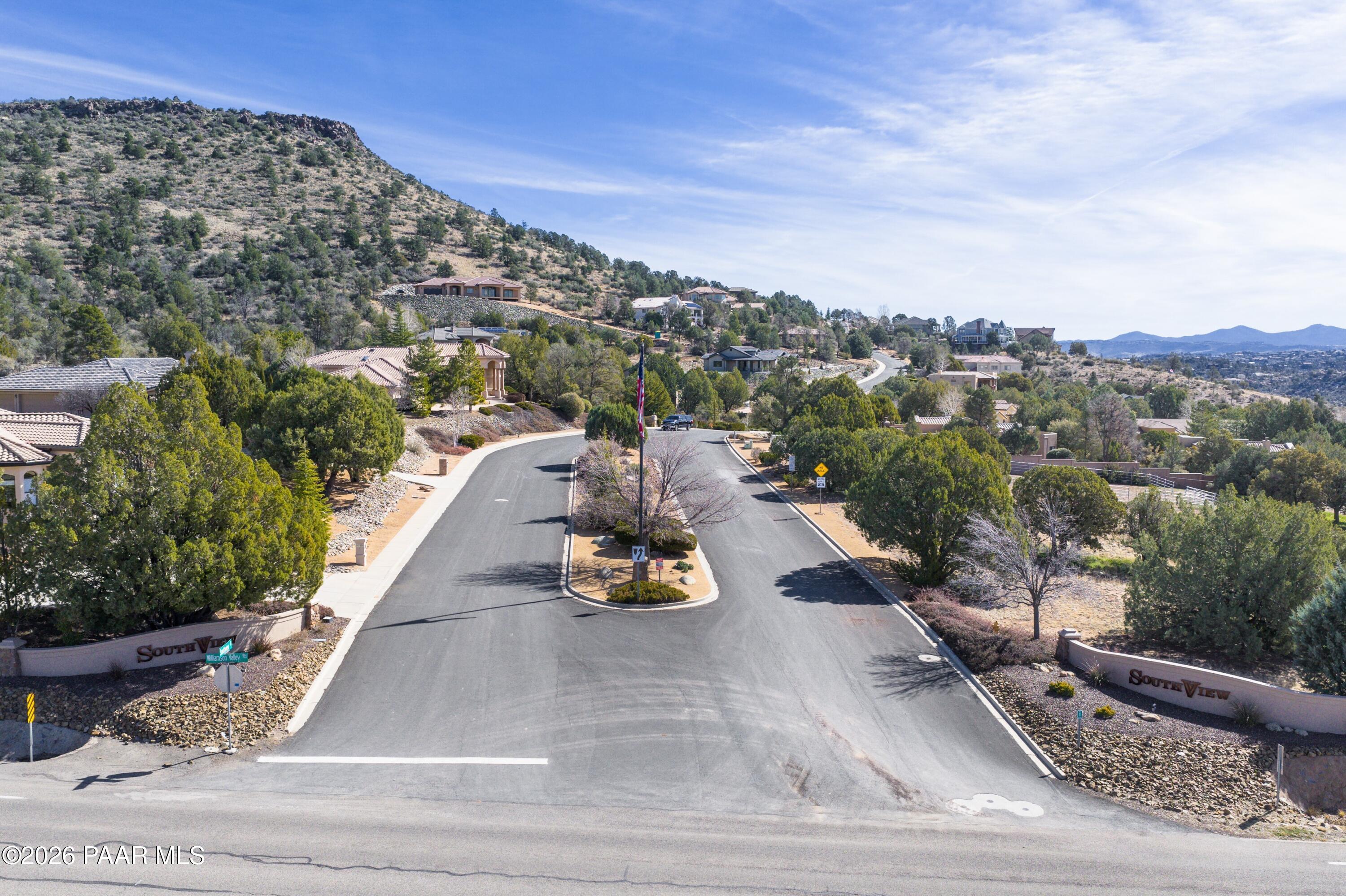 3076 La Questa Prescott, AZ 86305 - Photo 21 of 38 an aerial view of a house with a yard