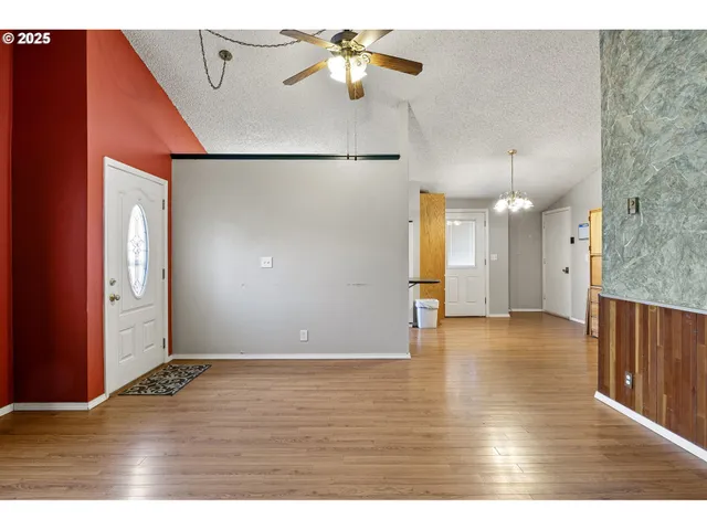a view interior of a house wooden floor