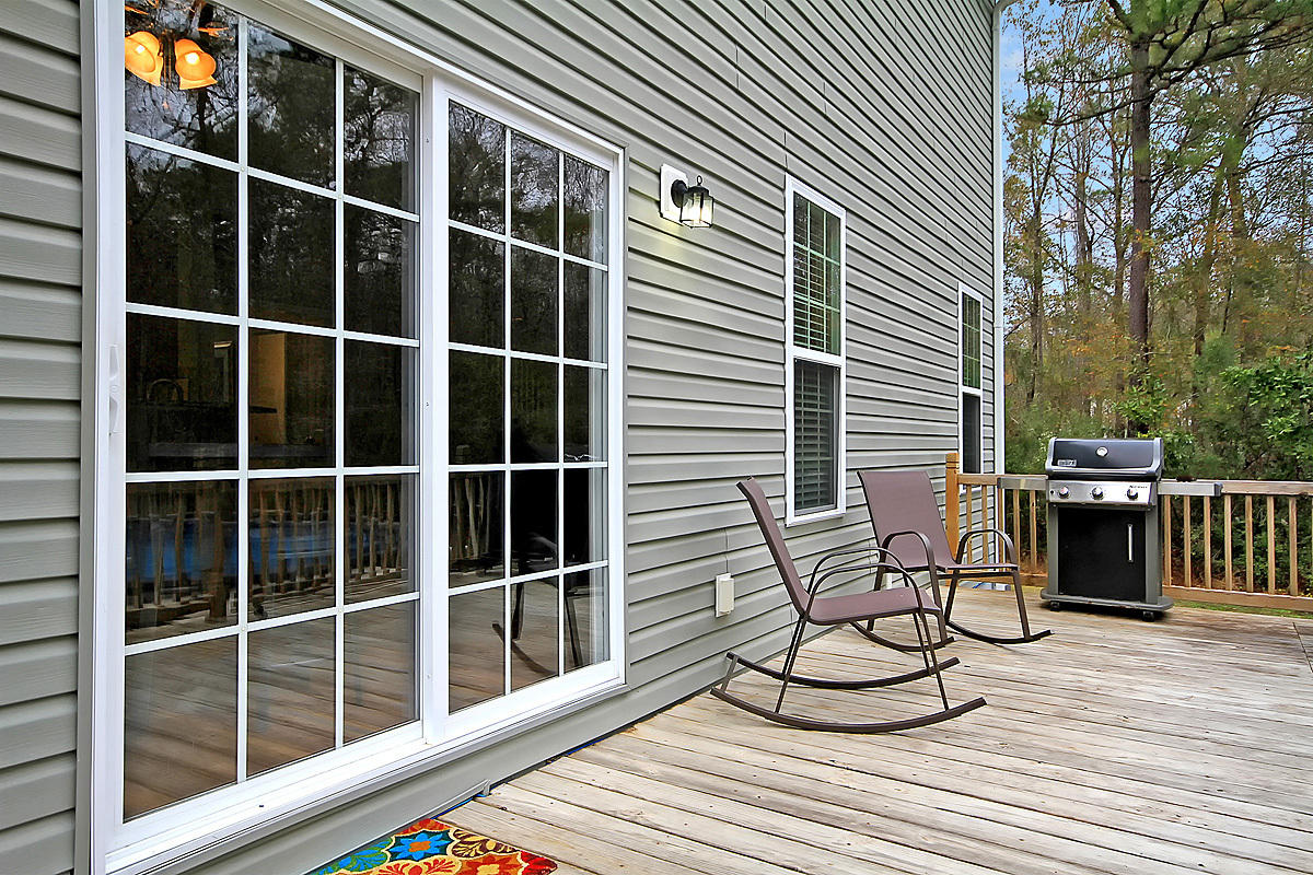 225 Deer Ridge Court Huger, SC 29450 - Photo 34 of 40 225 Deer Ridge deck toward slide