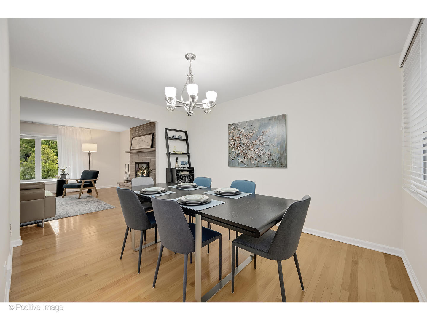 3672 Venard Road Downers Grove, IL 60515 - Photo 8 of 44 a view of a dining room with furniture and wooden floor