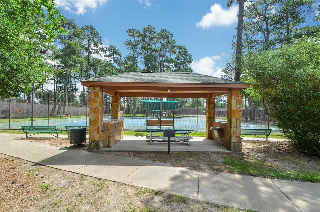 10410 Pitcataway Drive Spring, TX 77379 - Photo 45 of 48 TENNIS COURTS, the community is home to multiple tennis leagues which enjoy 6-fully lighted tennis courts as well as a covered Pavilion.