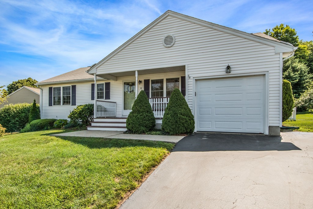 6 Chandler Way, Unit 6 Northborough, MA 01532 - Photo 3 of 37 a front view of a house with a yard