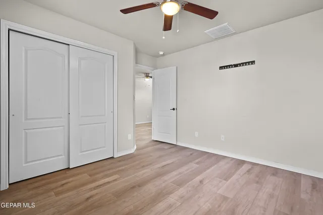 wooden floor in an empty room