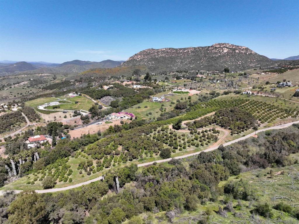 a view of city and mountain
