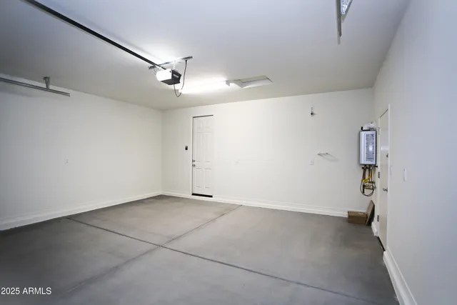 a view of a lake with a garden and lake view