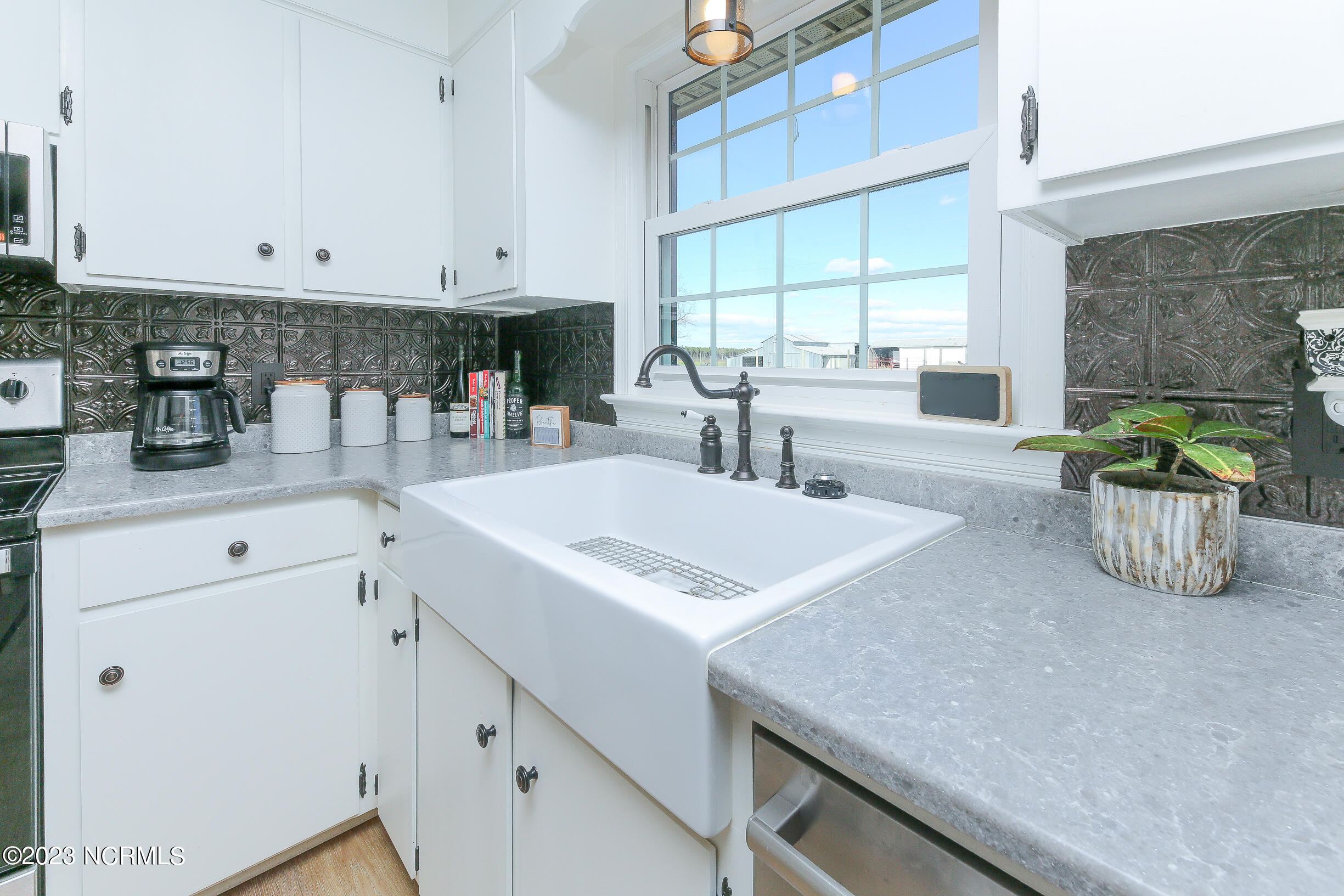 139 Johnny Harrell Road Gates, NC 27937 - Photo 3 of 56 Beautiful and useful LARGE apron sink in kitchen.