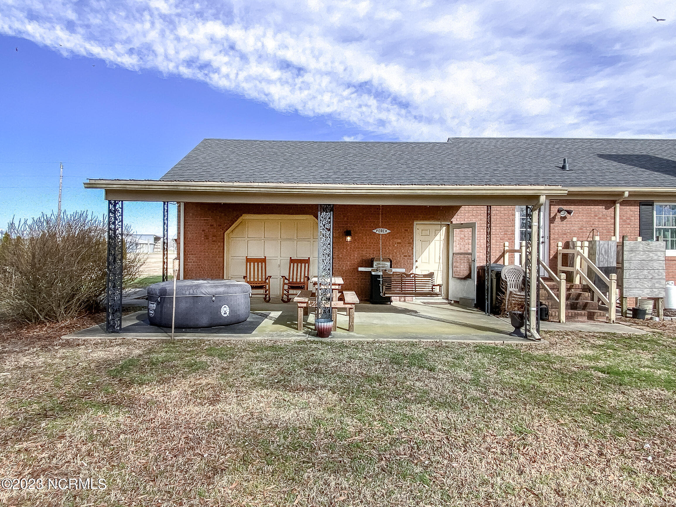 139 Johnny Harrell Road Gates, NC 27937 - Photo 47 of 56 Covered patio area