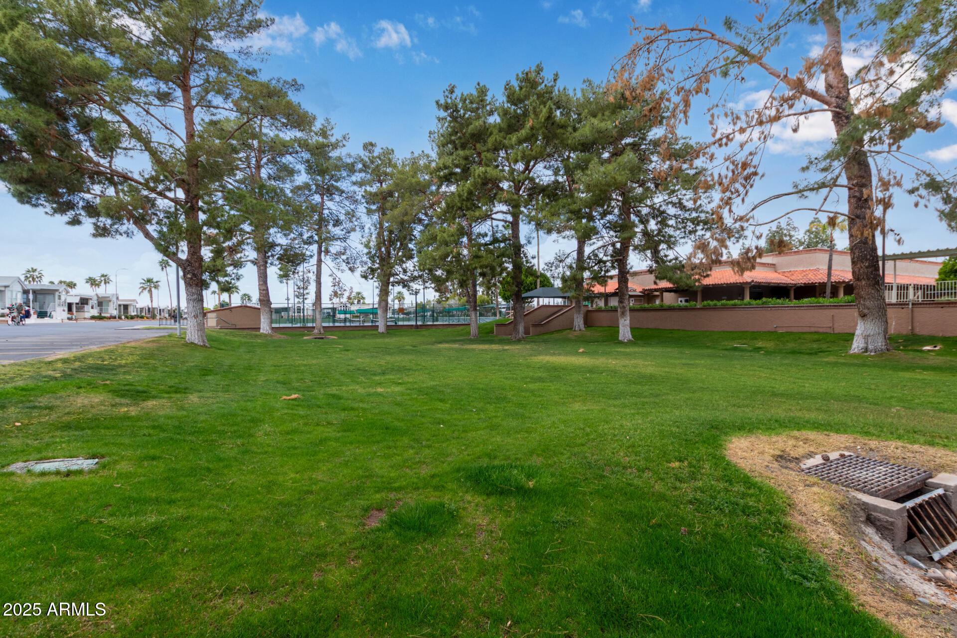 111 South Greenfield Road, Unit 449 Mesa, AZ 85206 - Photo 24 of 34 a backyard of a house with table and chairs