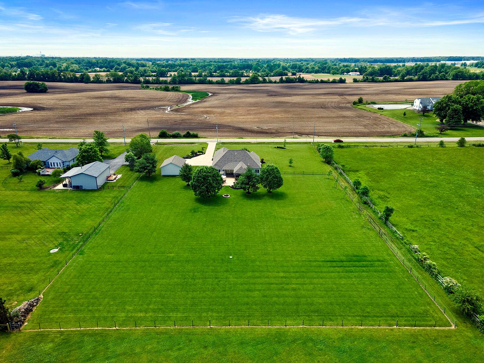 2823 Summit Road Southwest Pataskala, OH 43062 - Photo 59 of 60 60 Aerial Rear View