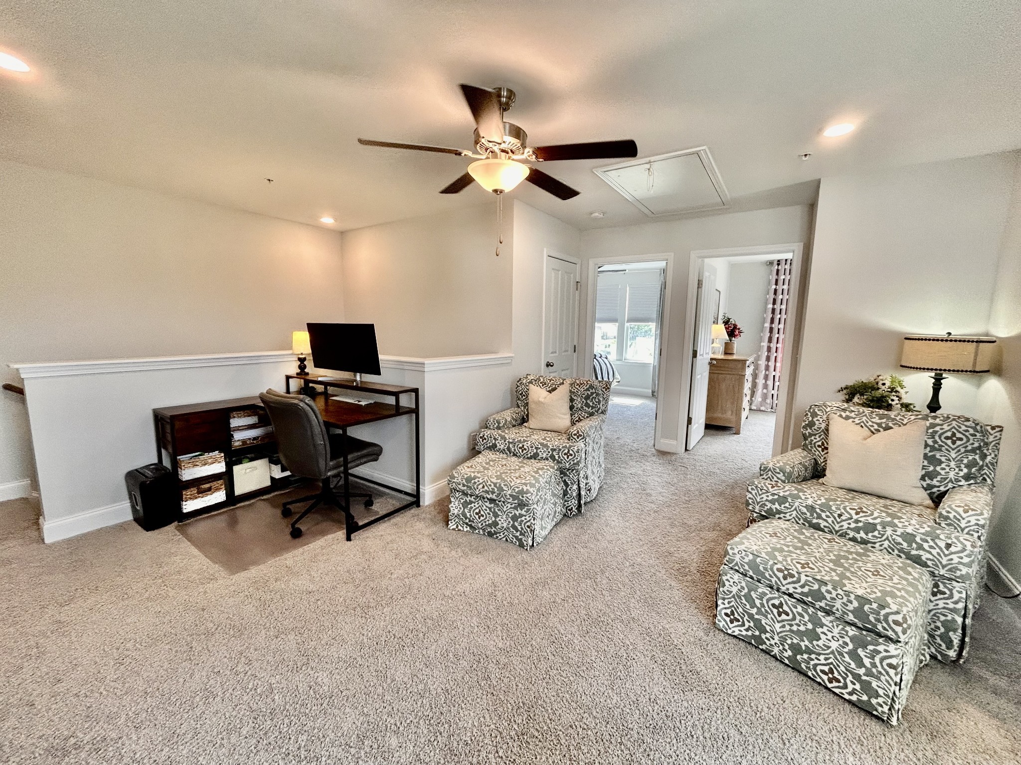 1000 June Wilde Ridge Spring Hill, TN 37174 - Photo 20 of 37 a bedroom with furniture and a ceiling fan