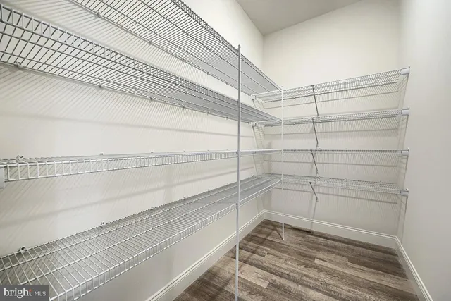 a view of a closet
