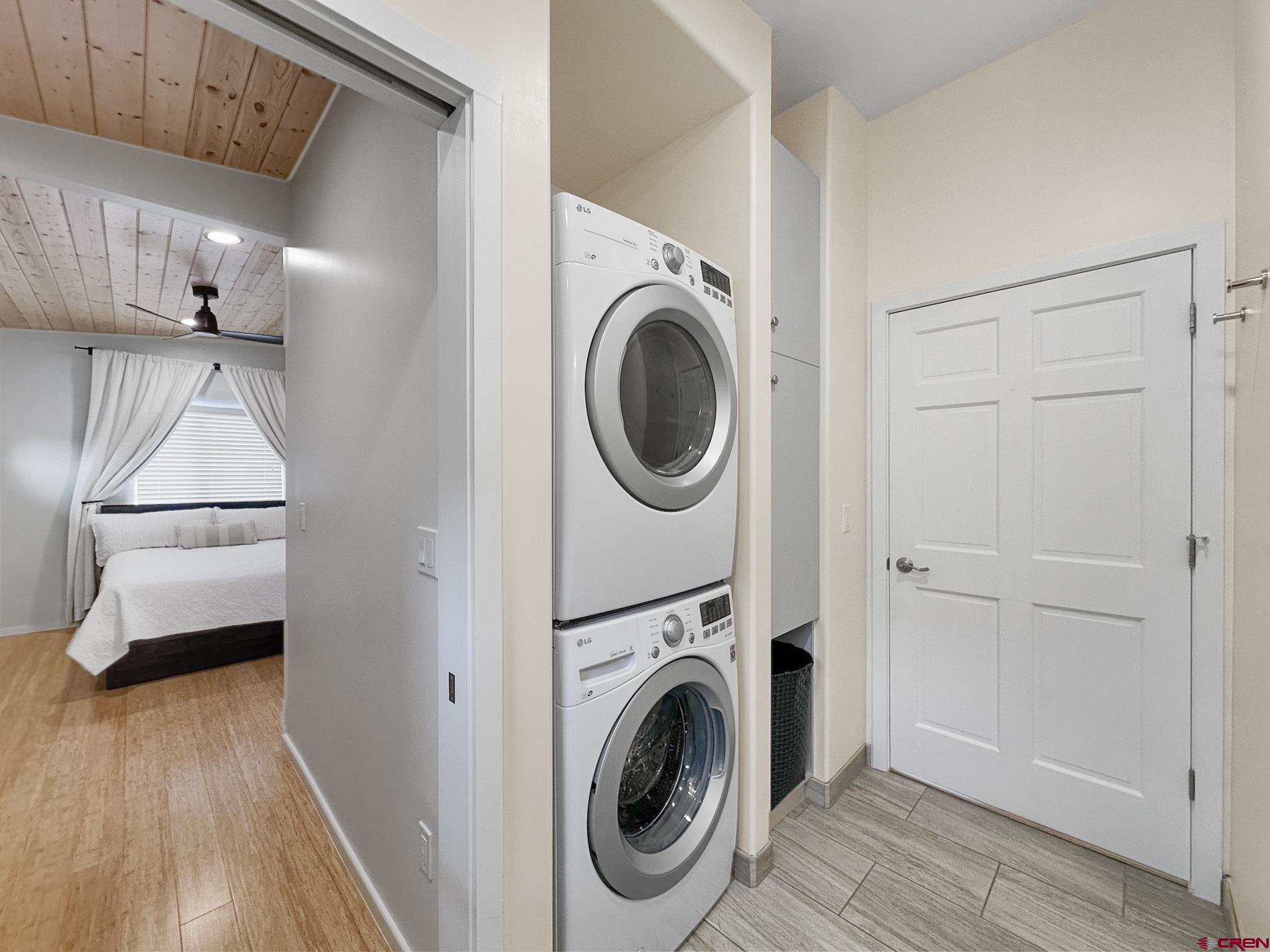 1200 3rd Street, Unit 6 Paonia, CO 81428 - Photo 20 of 34 a utility room with dryer and washer