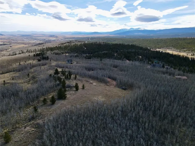 a view of city and mountain