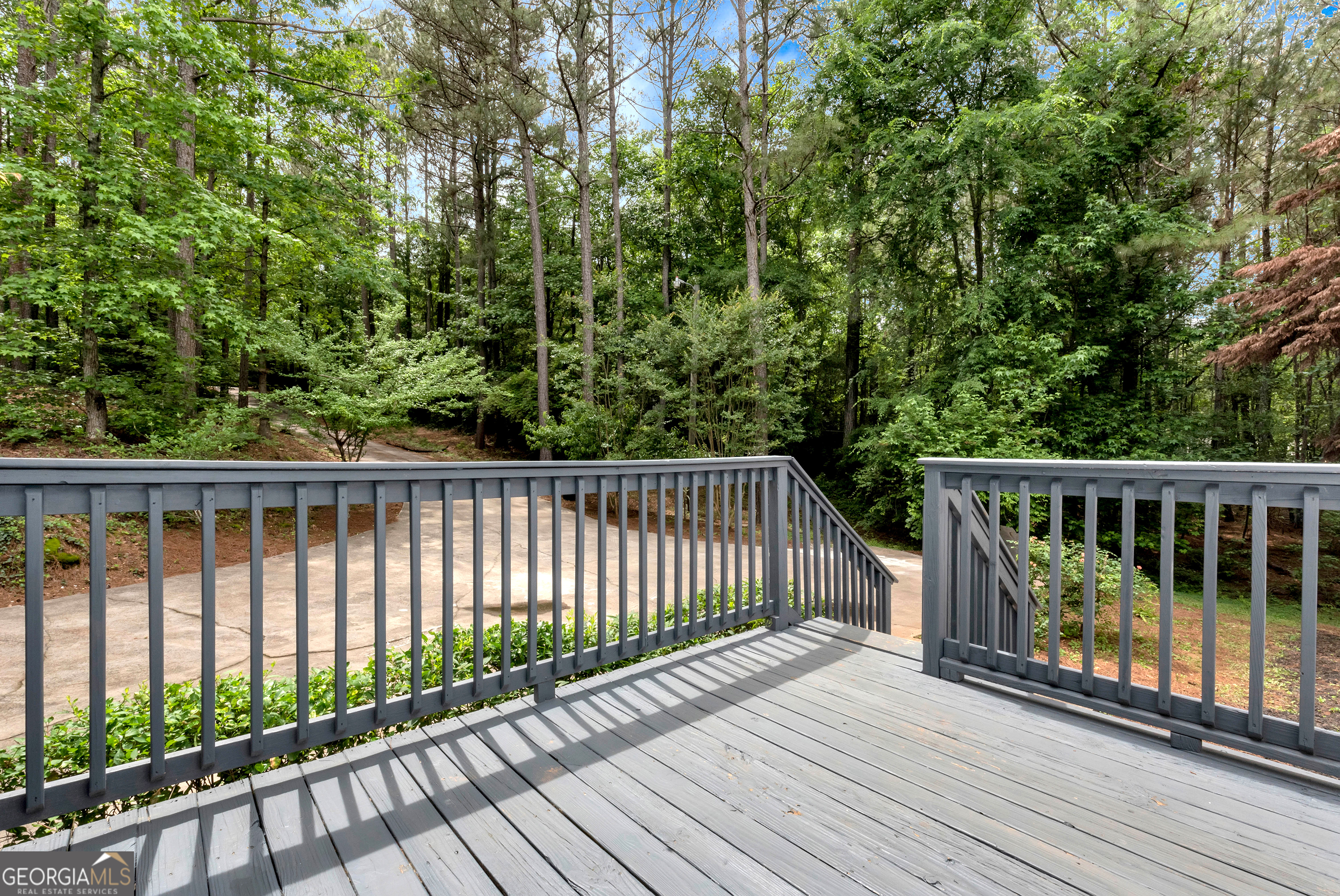 255 Double Branch Road Danielsville, GA 30633 - Photo 32 of 46 a view of balcony with wooden floor