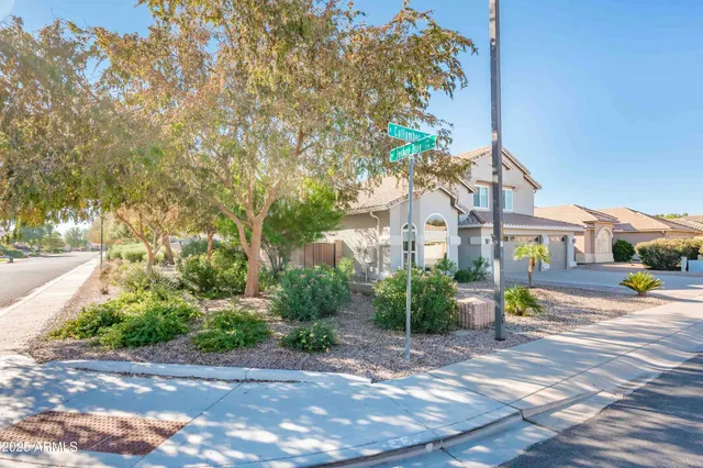 a view of a city with pathway