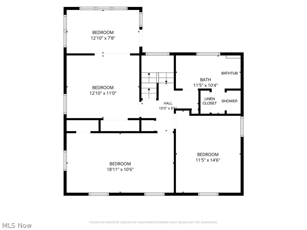 2972 Yorkshire Road Cleveland Heights, OH 44118 - Photo 42 of 44 2nd Floor plan