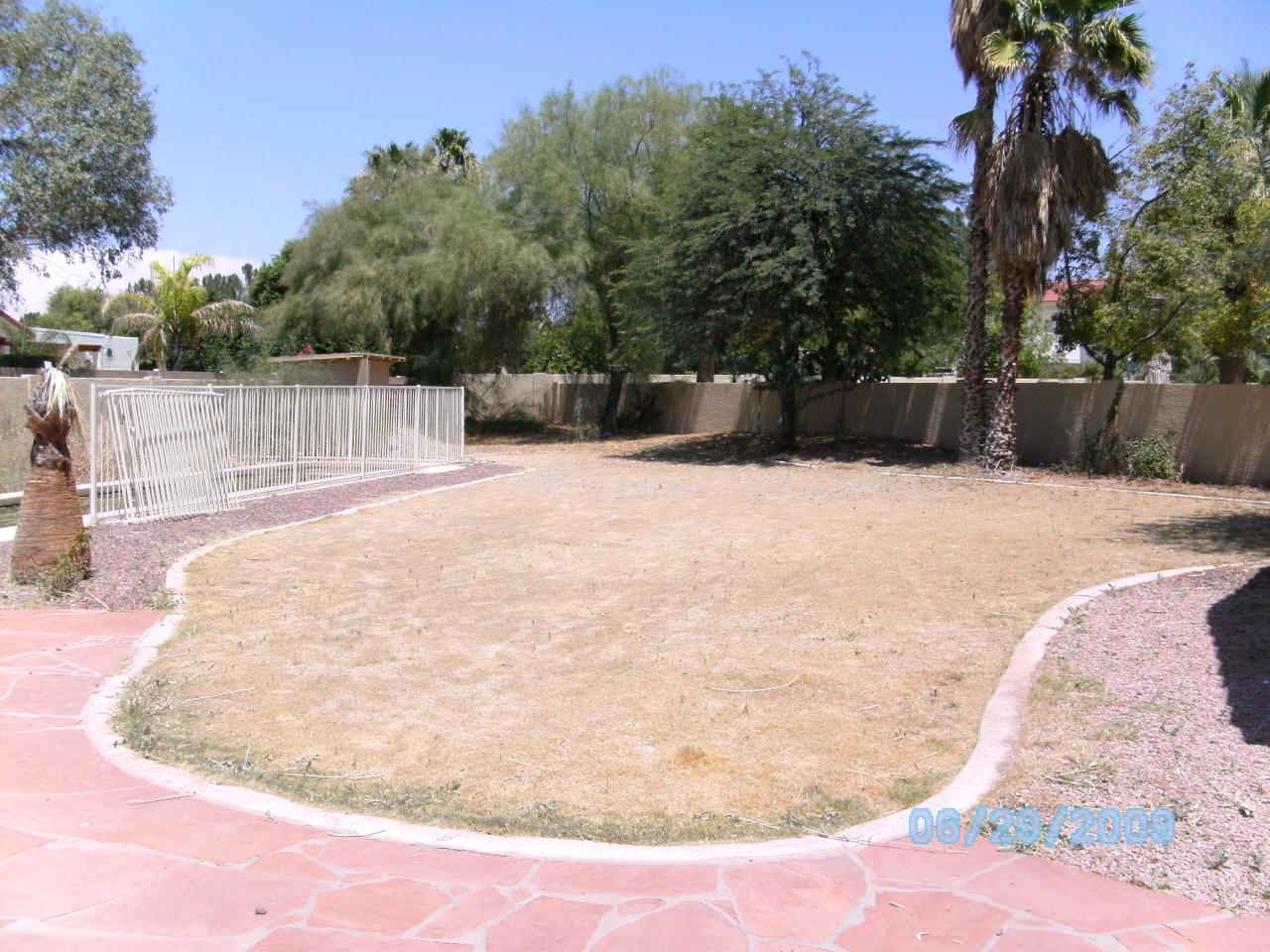 4144 West Post Road Chandler, AZ 85226 - Photo 7 of 8 Back Yard (Right side)