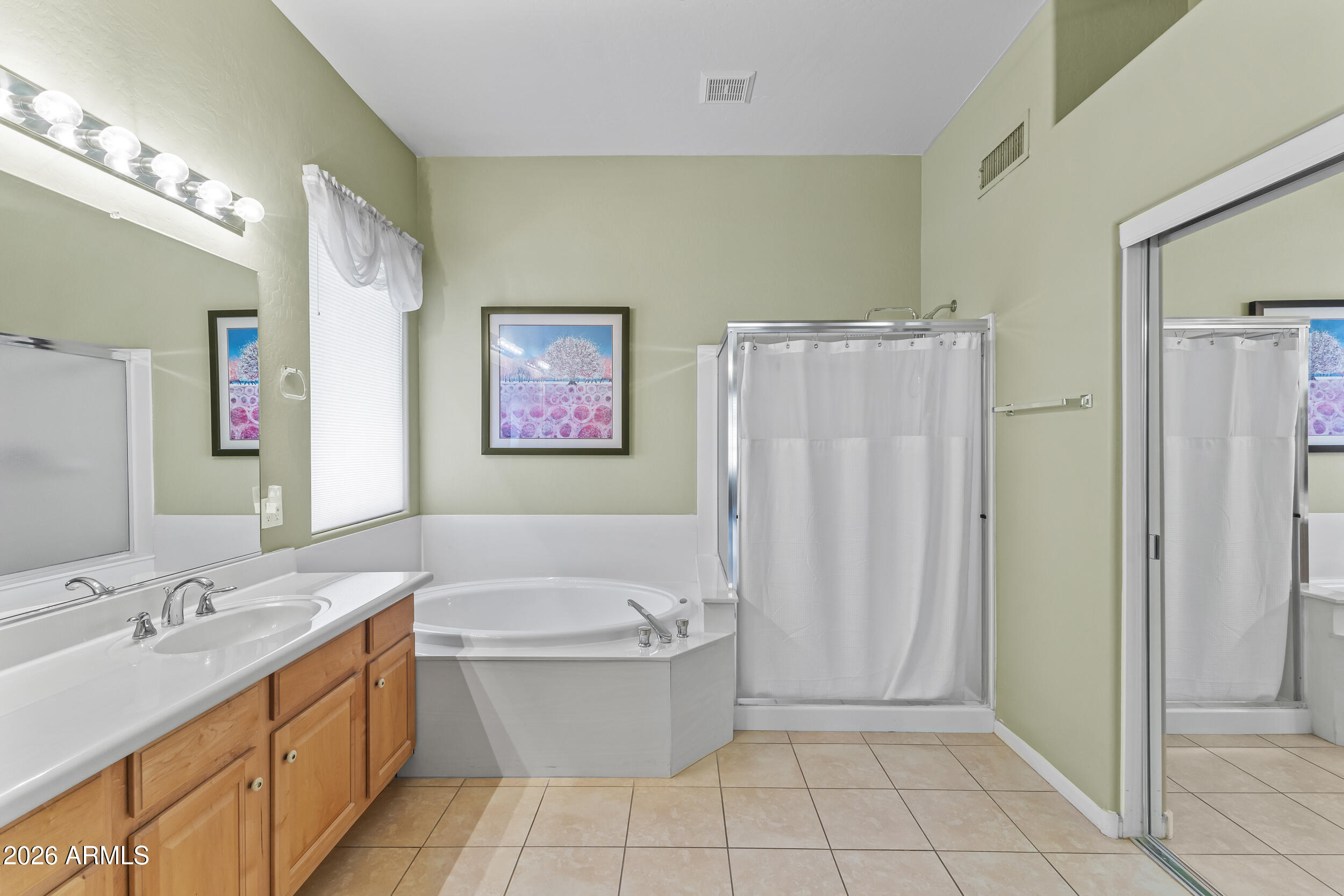 584 South Granite Street Gilbert, AZ 85296 - Photo 32 of 49 a bathroom with a granite countertop sink toilet and shower