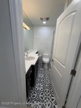 a bathroom with a sink and a toilet