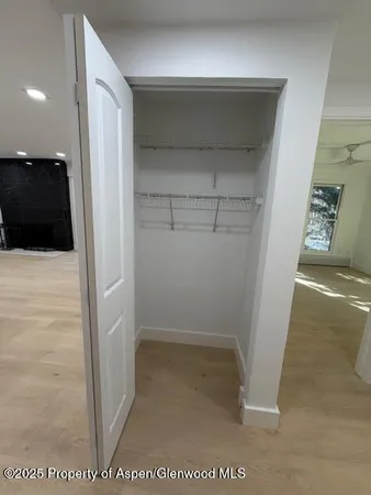 a view of empty room