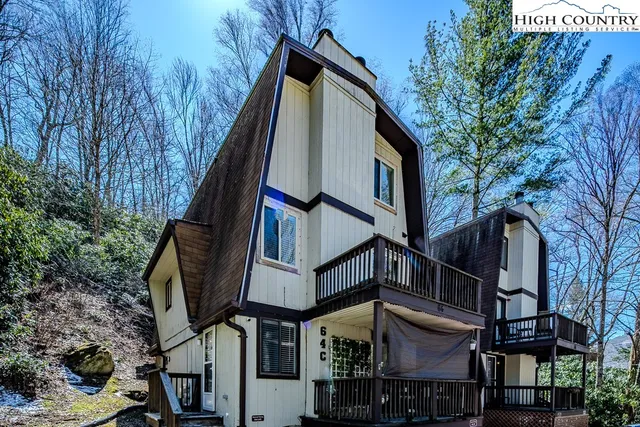 a front view of a house with balcony