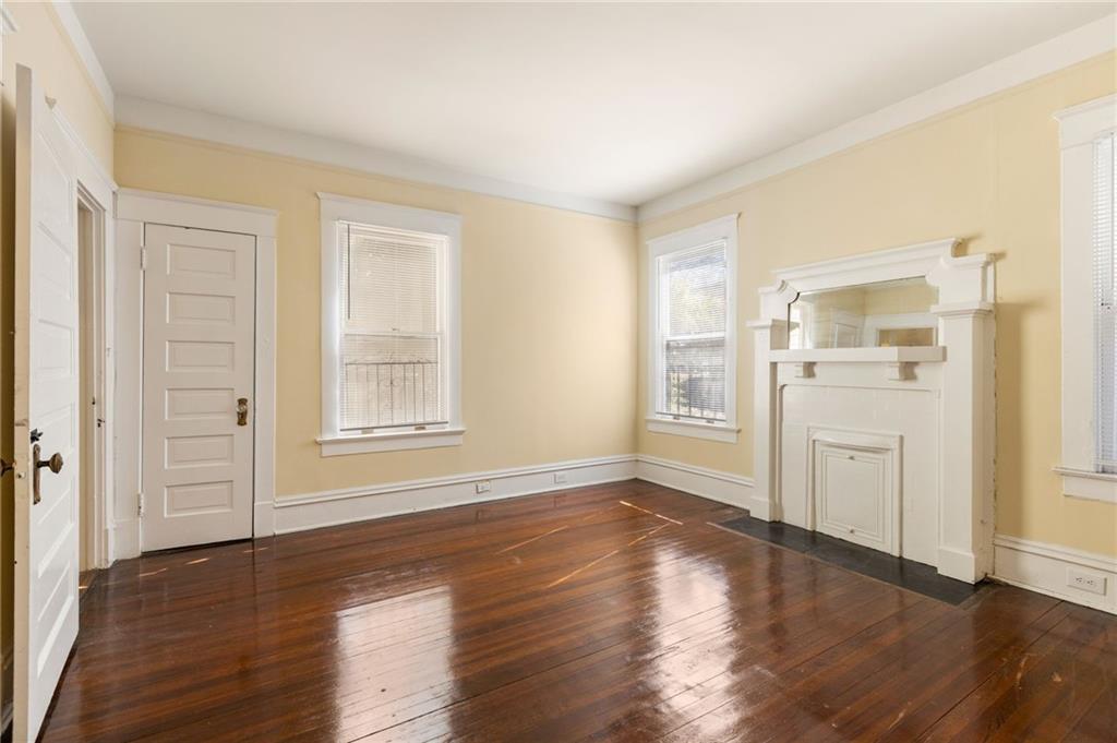 120 South Candler Street Decatur, GA 30030 - Photo 18 of 40 wooden floor in an empty room with a window