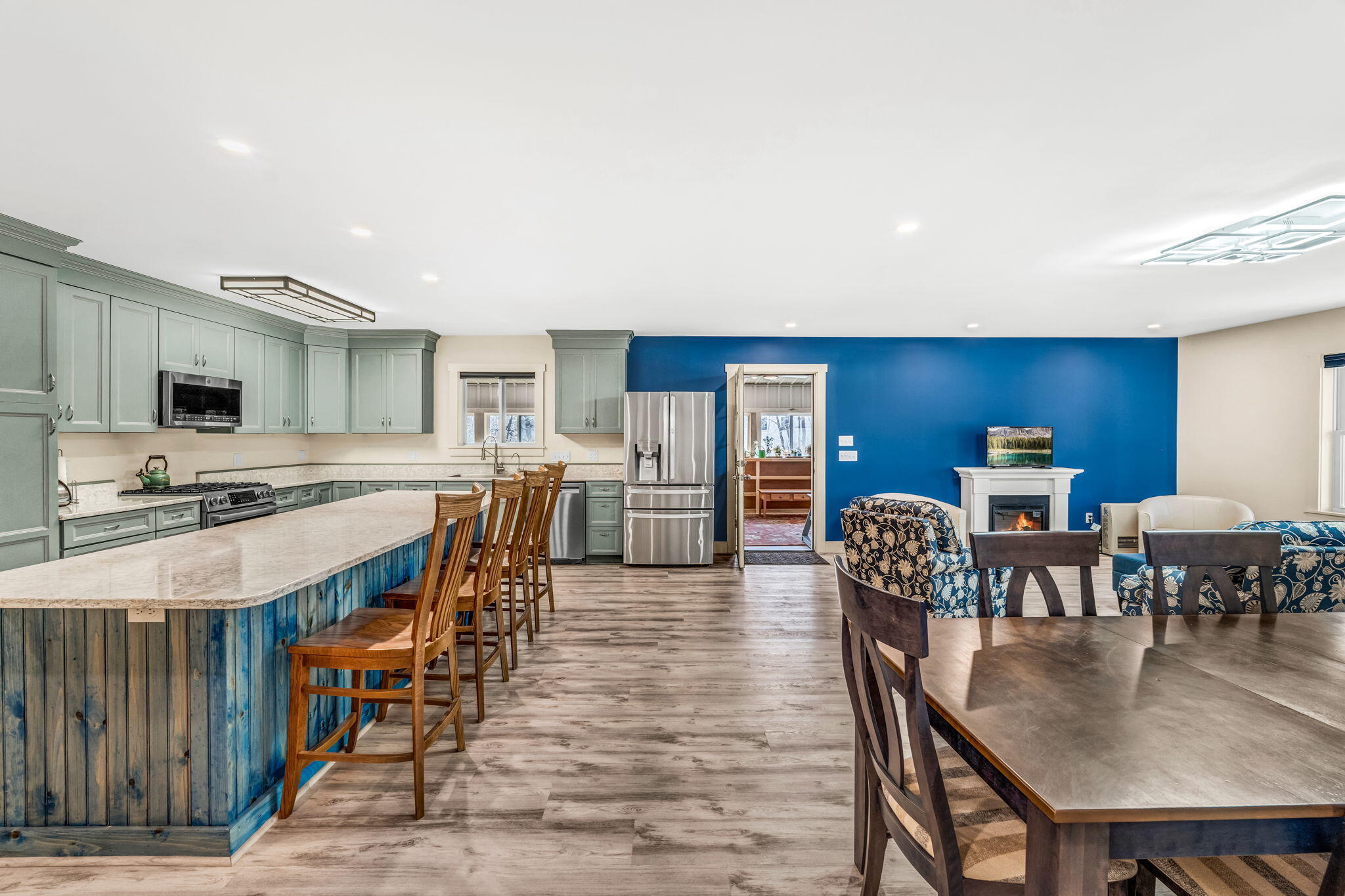 156 Congress Street Belfast, ME 04915 - Photo 6 of 69 Kitchen Dining Living Room