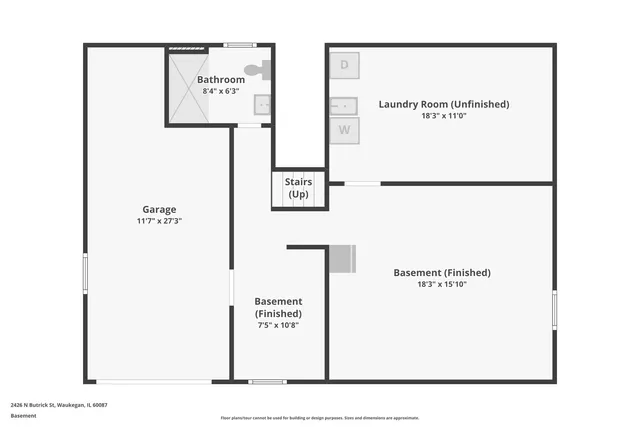 $317,000 | 2426 North Butrick Street, Waukegan, IL 60087