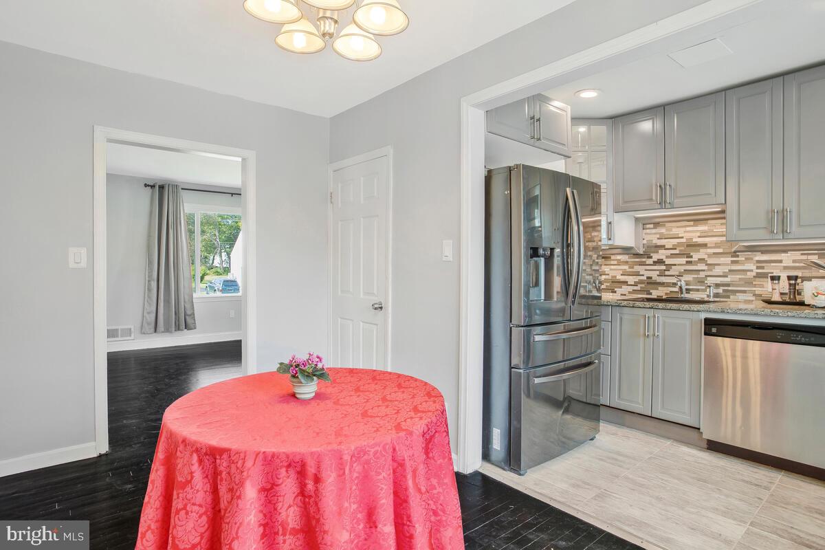 3513 Ellen Road Windsor Mill, MD 21244 - Photo 10 of 39 View of Dining Roor to Kitchen