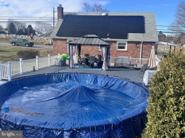 120 Harrison Street Emmaus, PA 18049 - Photo 18 of 20 a view of balcony with two chairs and a table