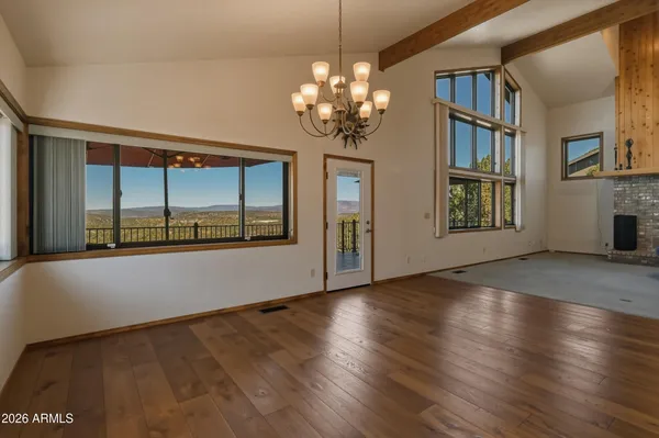 a kitchen with a sink and a microwave