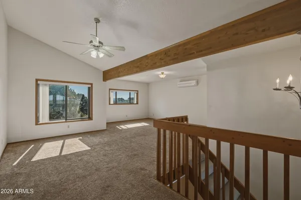 a bathroom with a double vanity sink and mirror